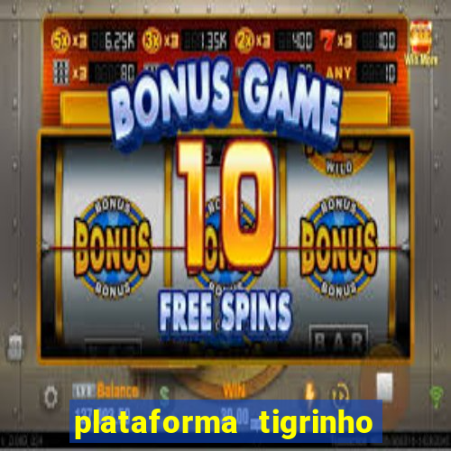 plataforma tigrinho 1 real